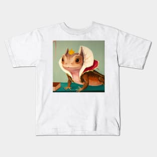 cute frog king Kids T-Shirt